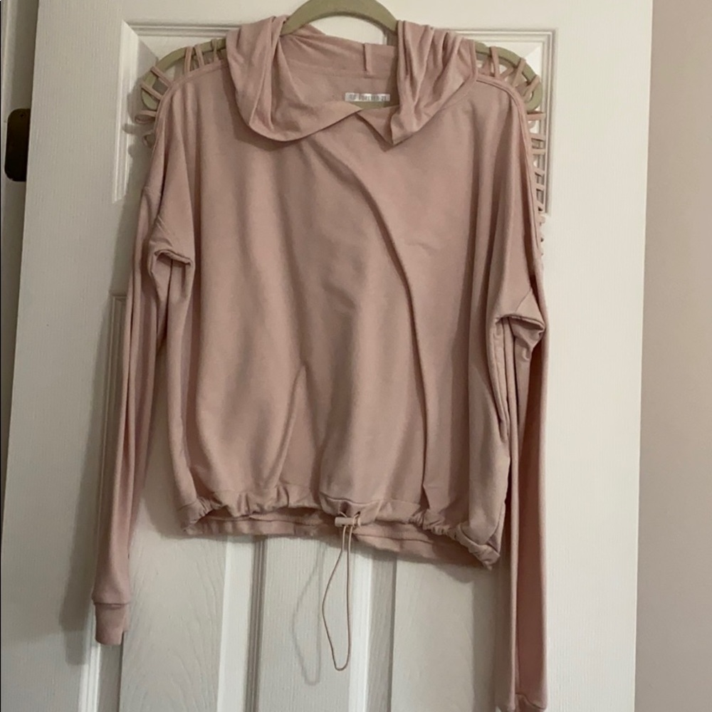 Cold Shoulder Hoodie!